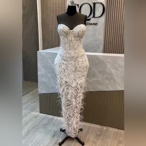 Custom made gown